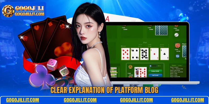Clear explanation of platform blog