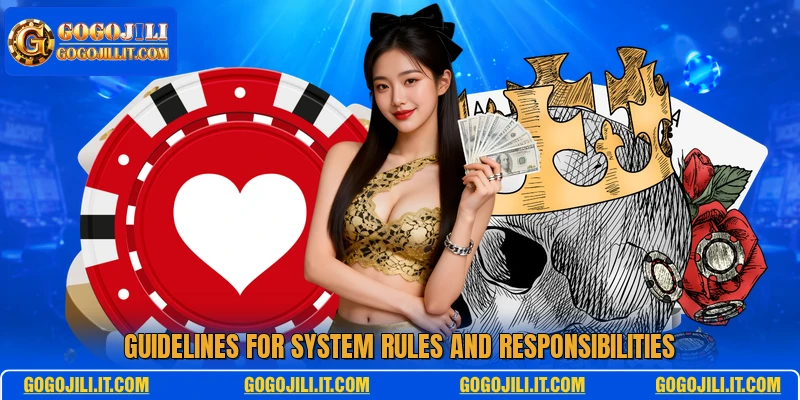 Guidelines for system rules and responsibilities